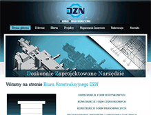 Tablet Screenshot of dzn.com.pl